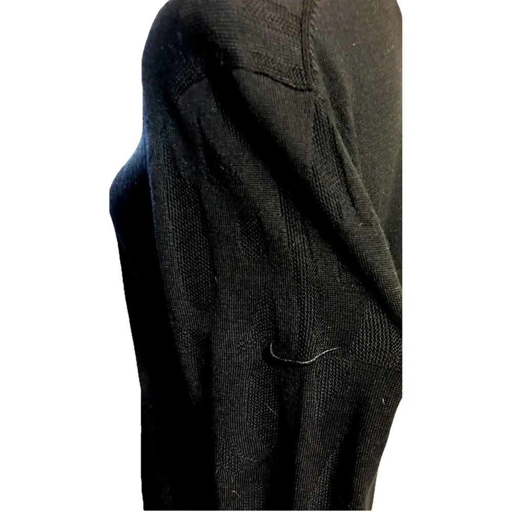 Nike Running Division Womens L Wool Blend  Mid Layer Sweater Black  FB7829-010